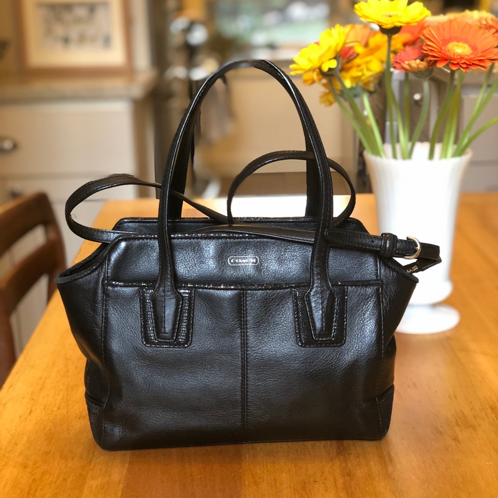 Black Coach handbag
